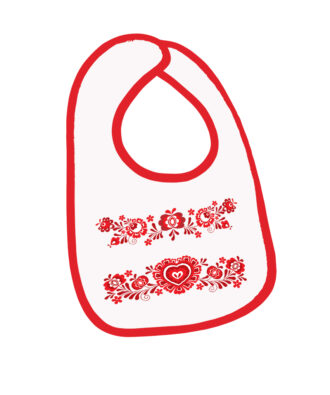 cerven Ornament
