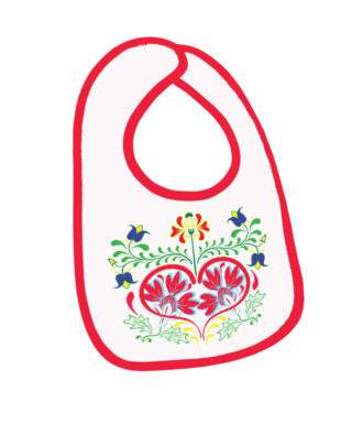 ornament m Folk srdce